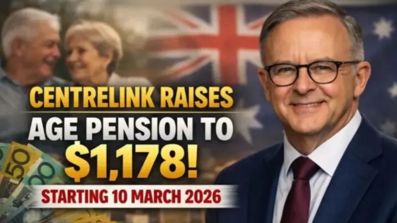 Centrelink Age Pension Rises to $1,178 Fortnightly From 10 March 2026