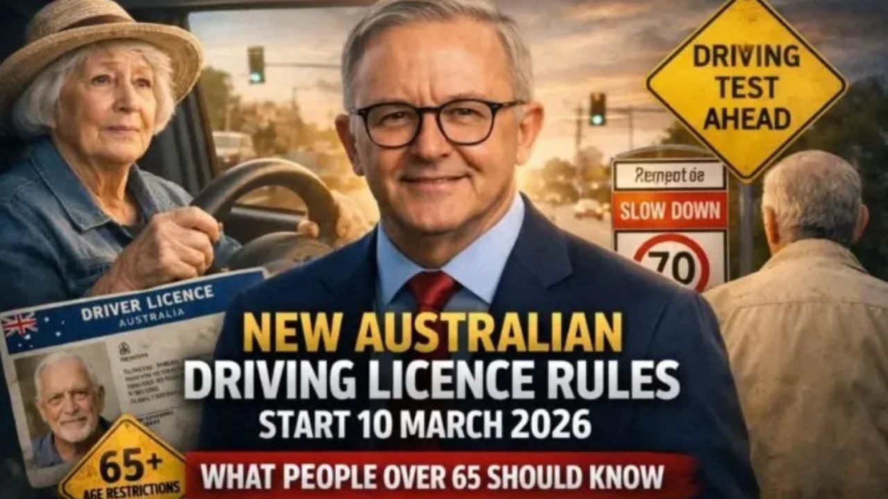 New Australian Driving Licence Rules for Seniors Take Effect 10 March 2026